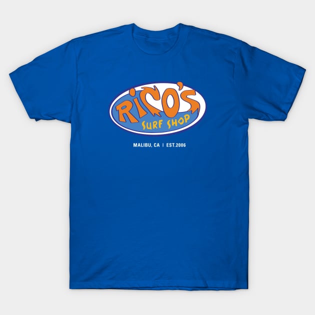 Rico's surf sales shop shirt